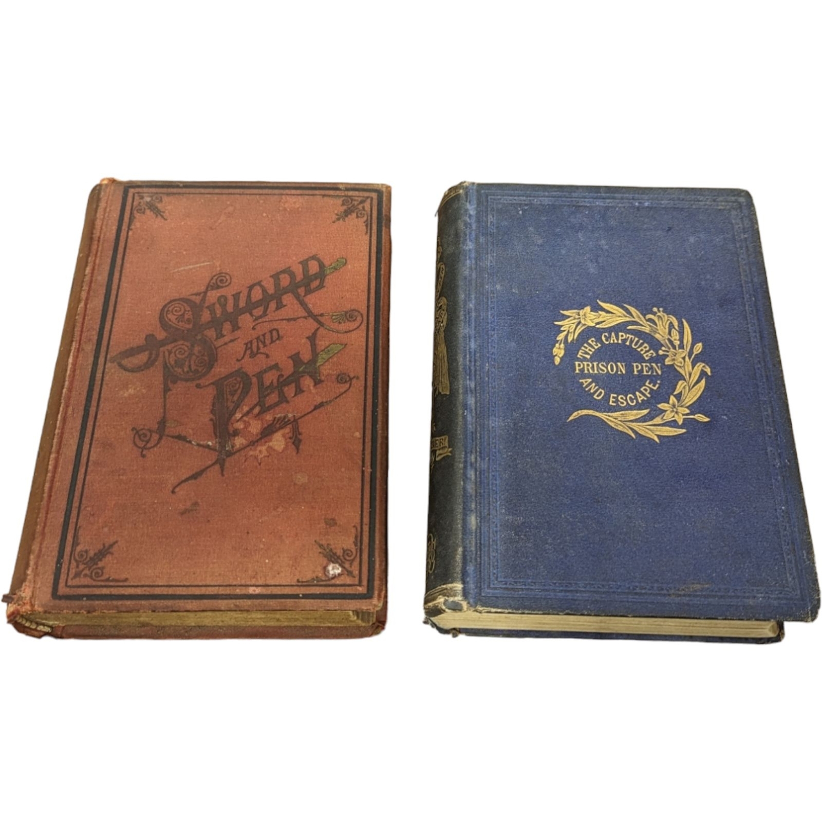 The Capture, Prison Pen, and The Escape 1868; Sword & Pen 1889 – William Glazier