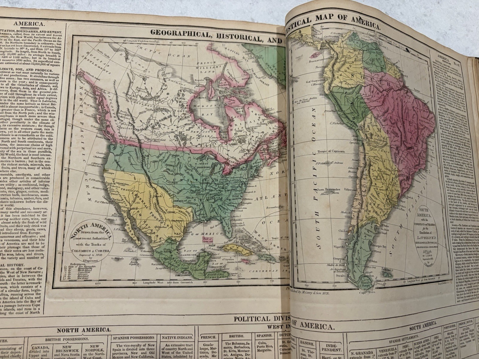 M. Lavoisne Genealogical Historical Atlas Ancient/Modern M. Carey Phila 1821