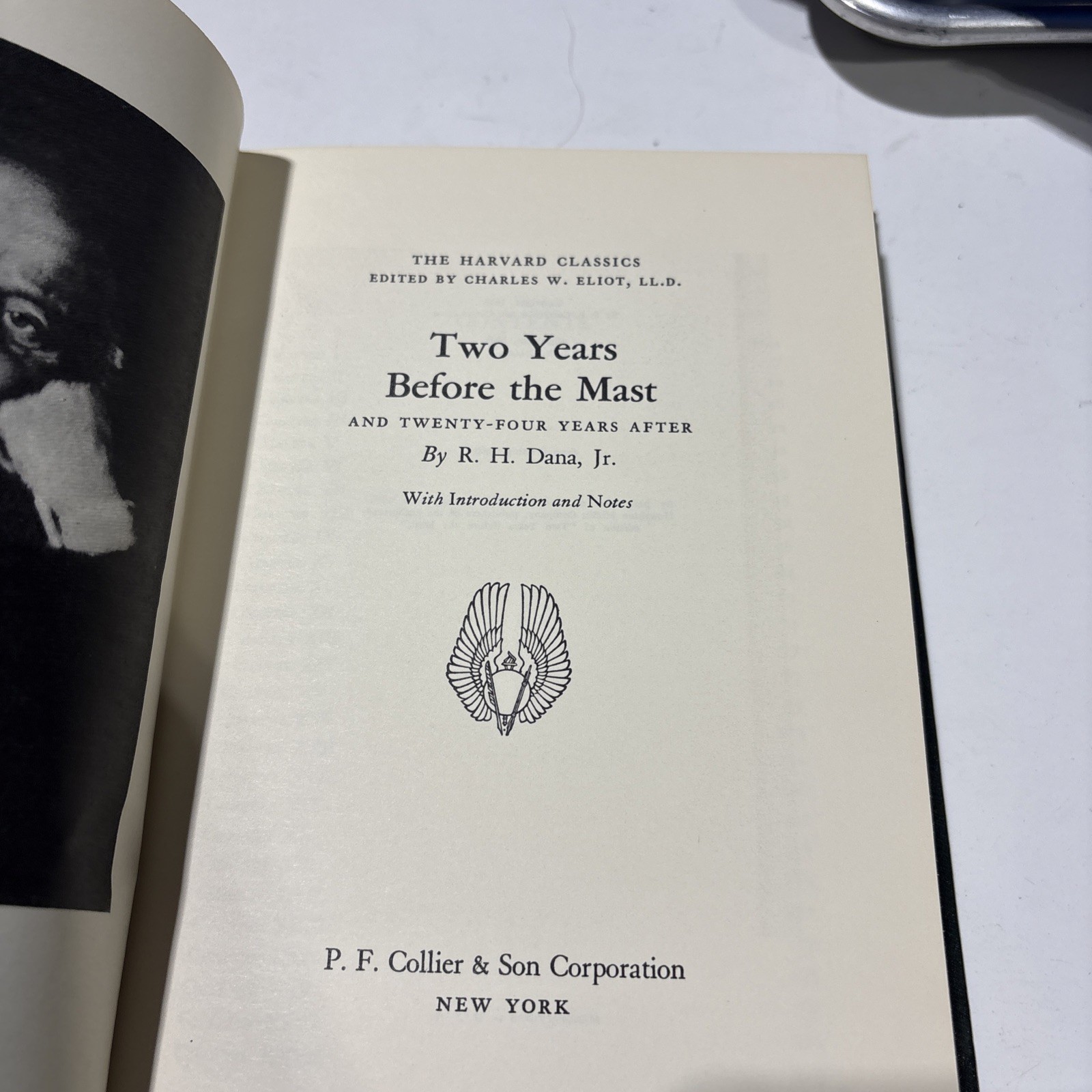 Harvard Classics TWO YEARS BEFORE THE MAST R.H. Dana Jr. DELUXE Edition 1969