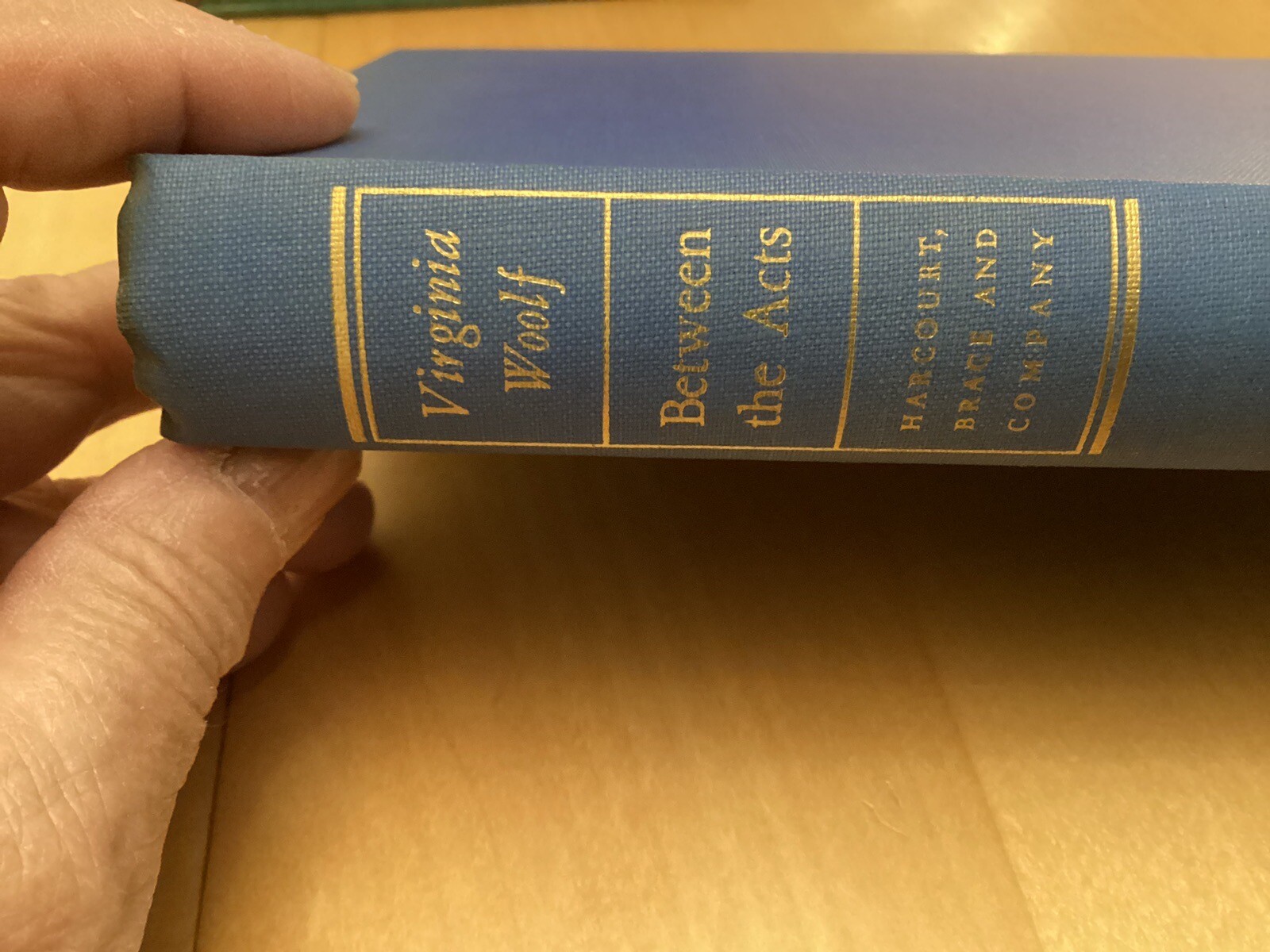 Between the Acts by Virginia Woolf 1941 1st American Edition Hardcover, DJ