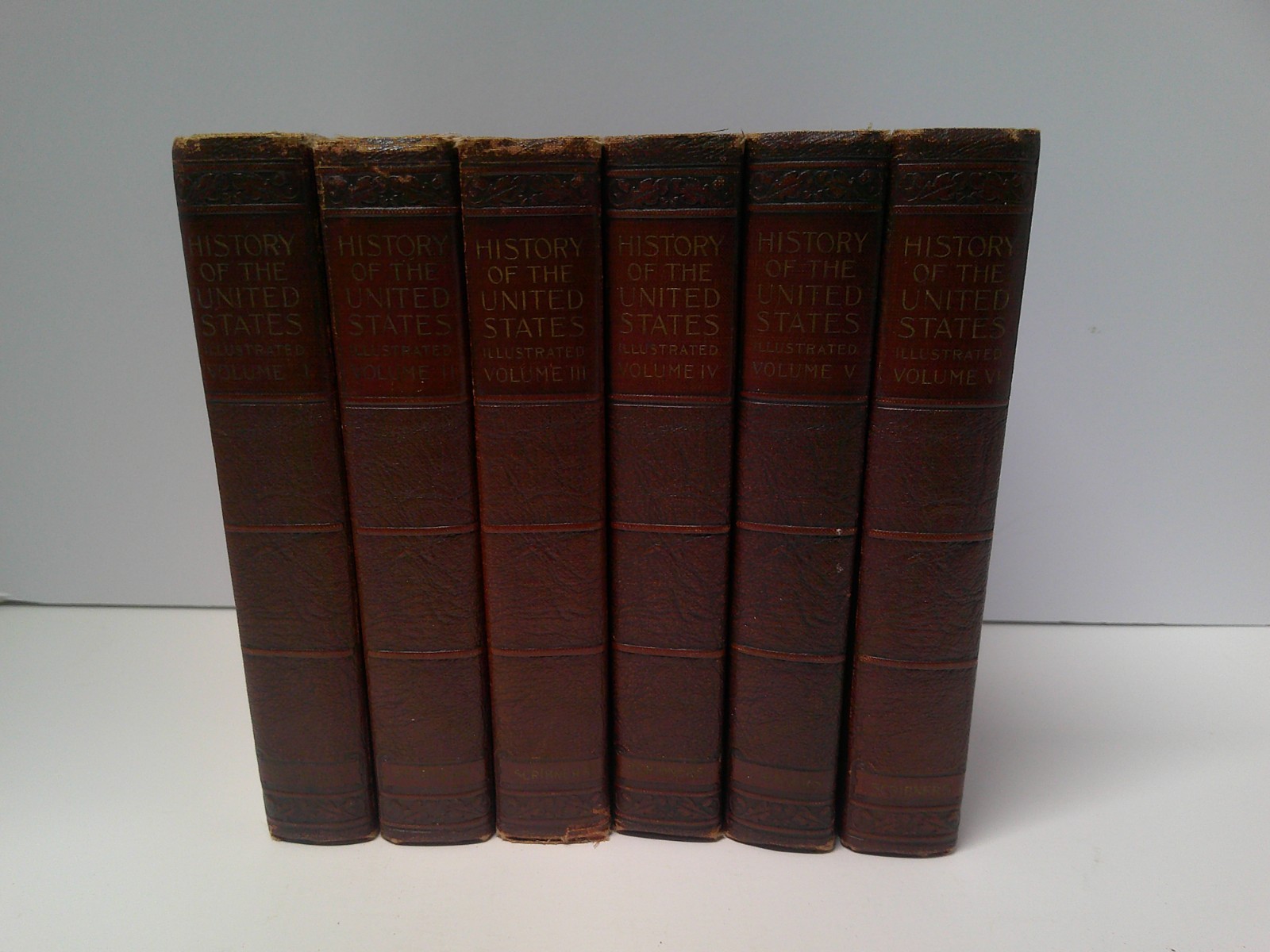 History of the United States by E. Benjamin Andrews 1922 Volumes 1-6 Illustrated