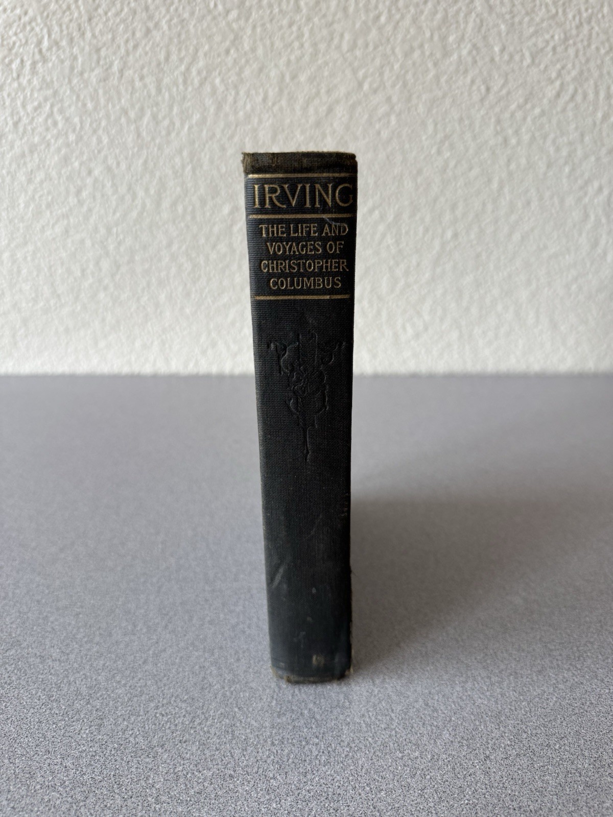 Washington Irving The Life and Voyages of Christopher Columbus Part One HC Book