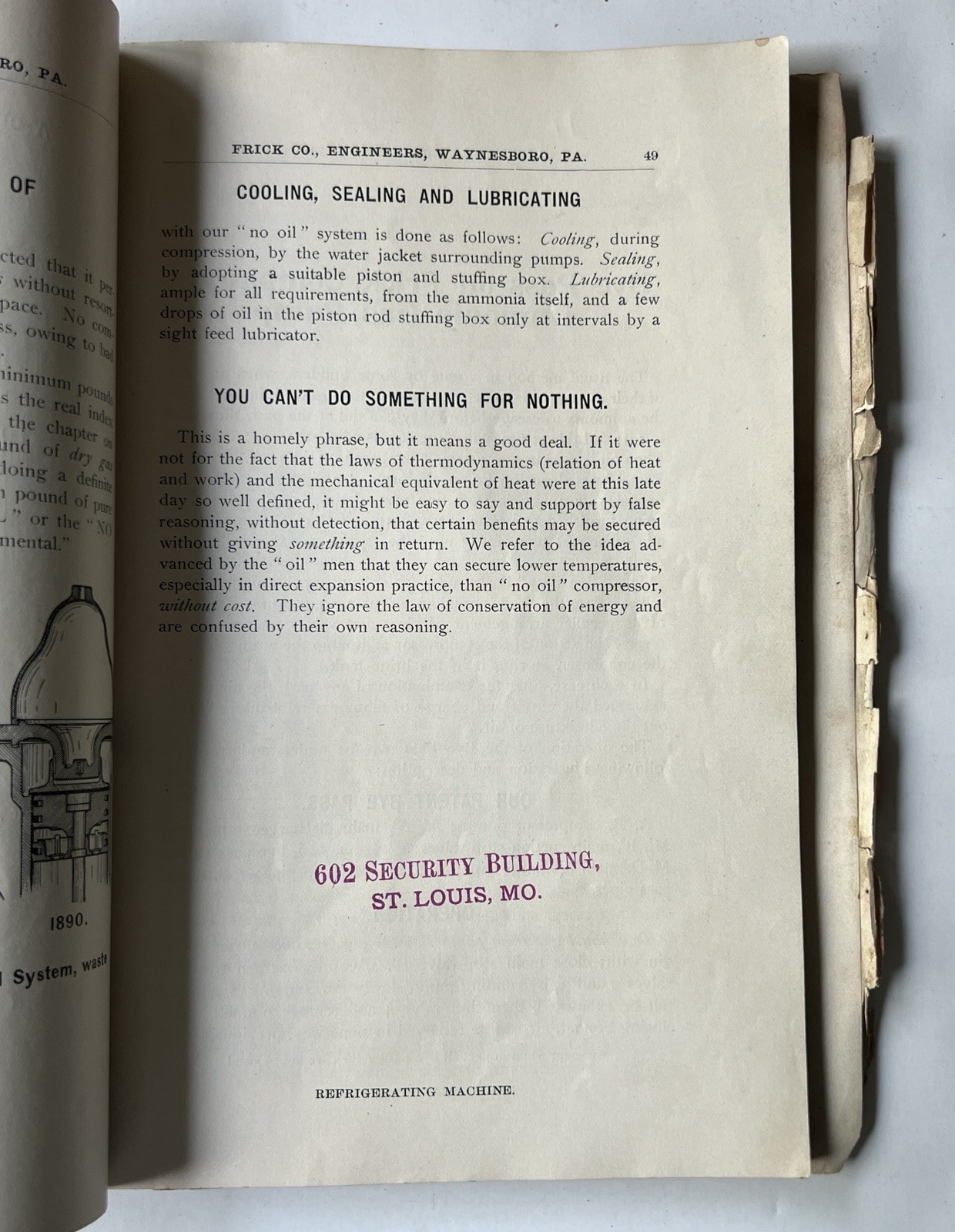 Rare Frick Company Eclipse Refrigerating Ice Machines 1895 Catalog Steam Engines