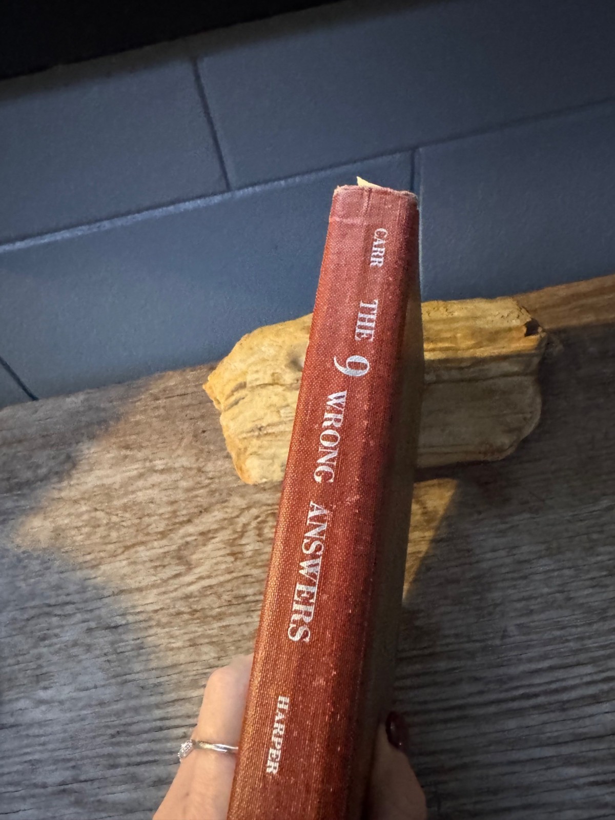 John Dickson Carr The 9 Wrong Answers 1952 First Edition Hardcover Mystery
