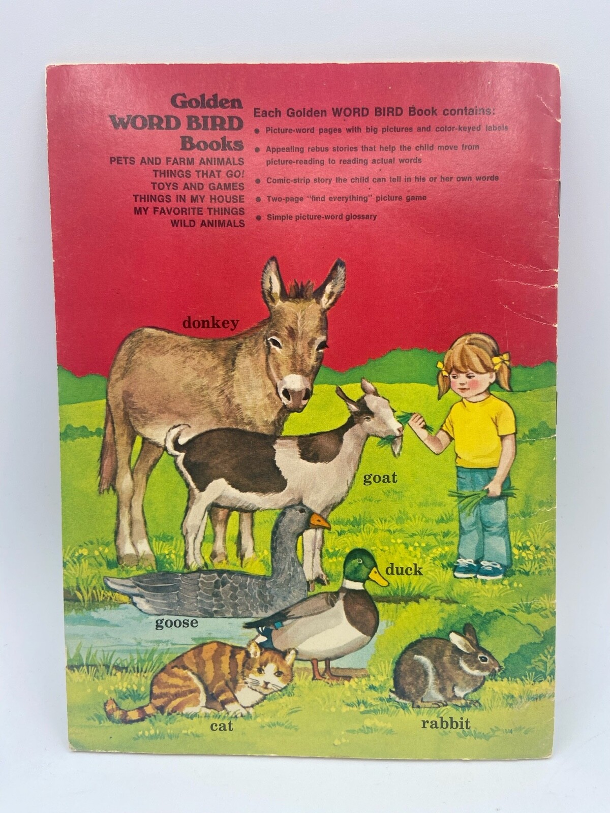 Pets and Farm Animals by Stella Williams Nathan, Vintage 1977 Paperback