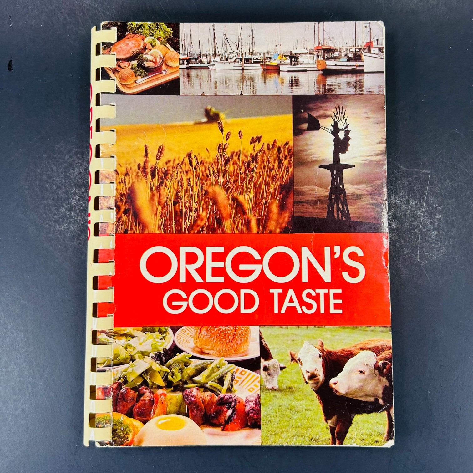 Oregon’s Good Taste Cookbook 1981 American Cancer Society Wimmer Bros Printing