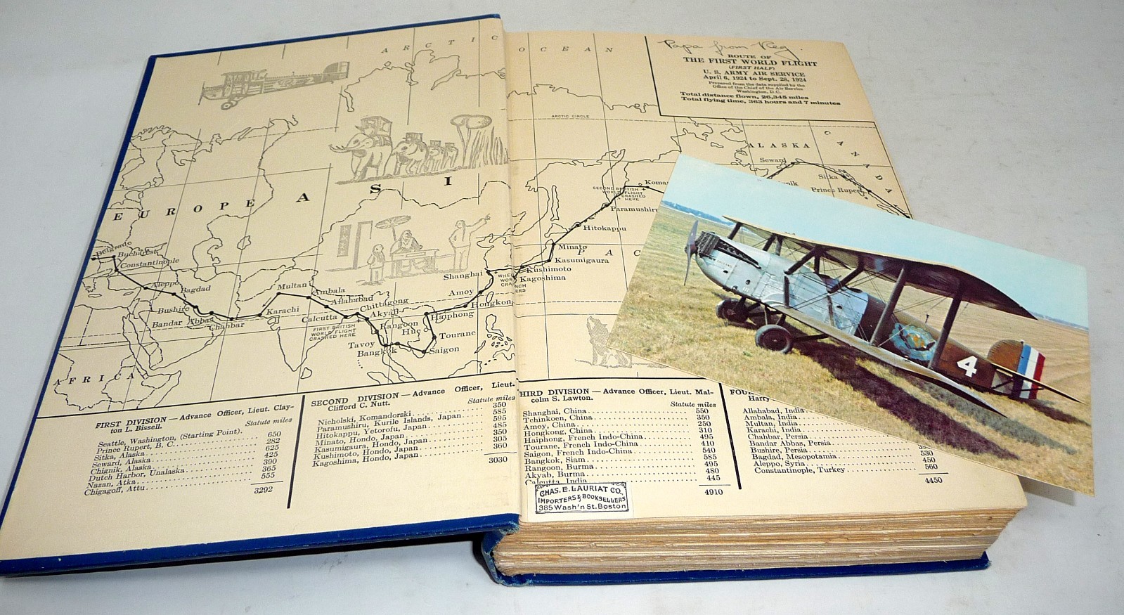 1925 First Round the World Flight Aviation Douglas Cruisers Seattle New Orleans