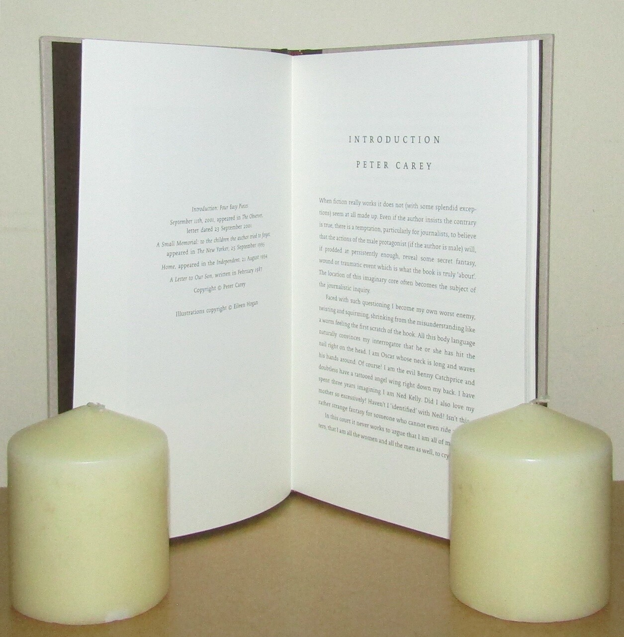 Peter Carey – Four Easy Pieces – Signed – 1st/1st (2002 Ltd First Edition)