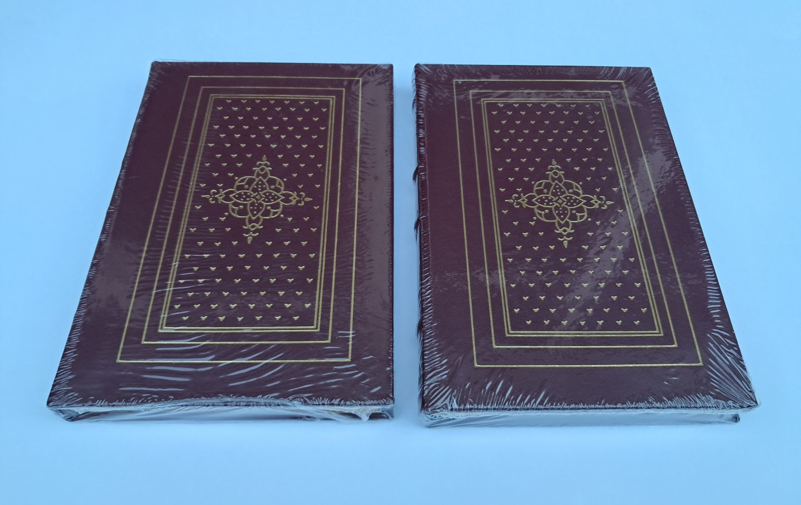 The Chisholm Trail Vol I & II by Ridings, Leather Bound – New