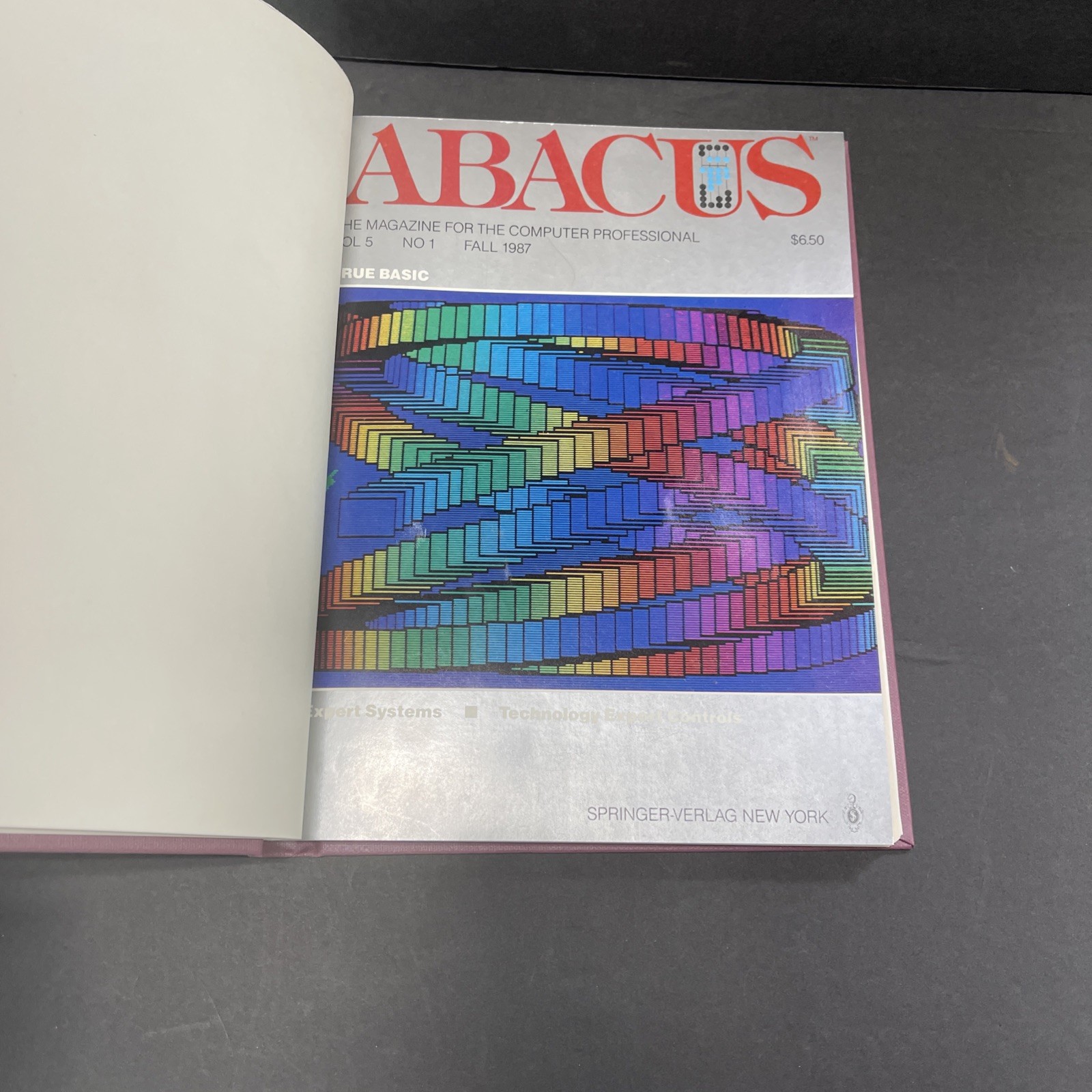 Abacus Magazine Vol. 5 Fall 1987 – Summer 1988- Computer Magazine Bound Volume