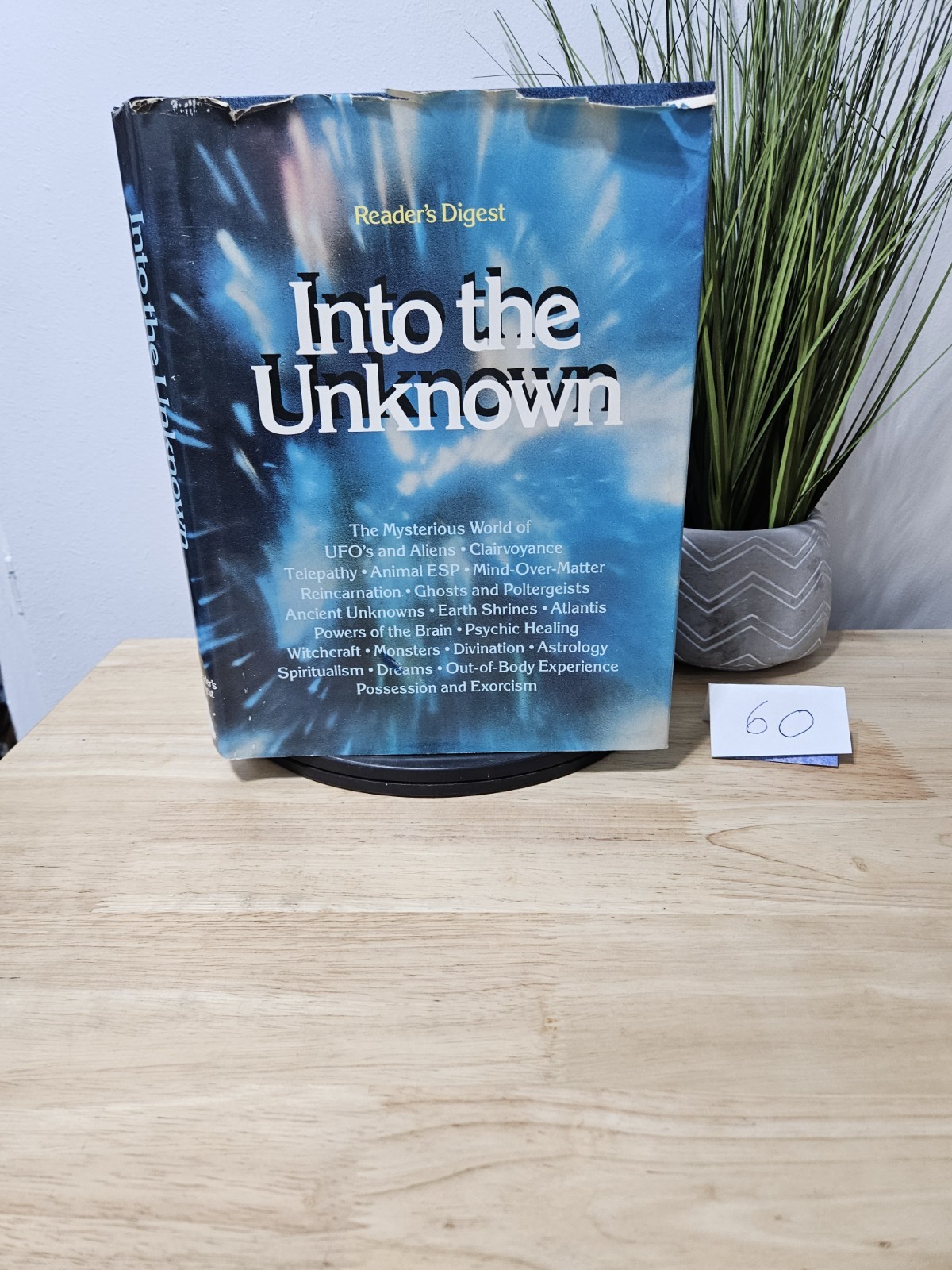 Into the Unknown Reader’s Digest UFOs Paranormal Occult Hardcover