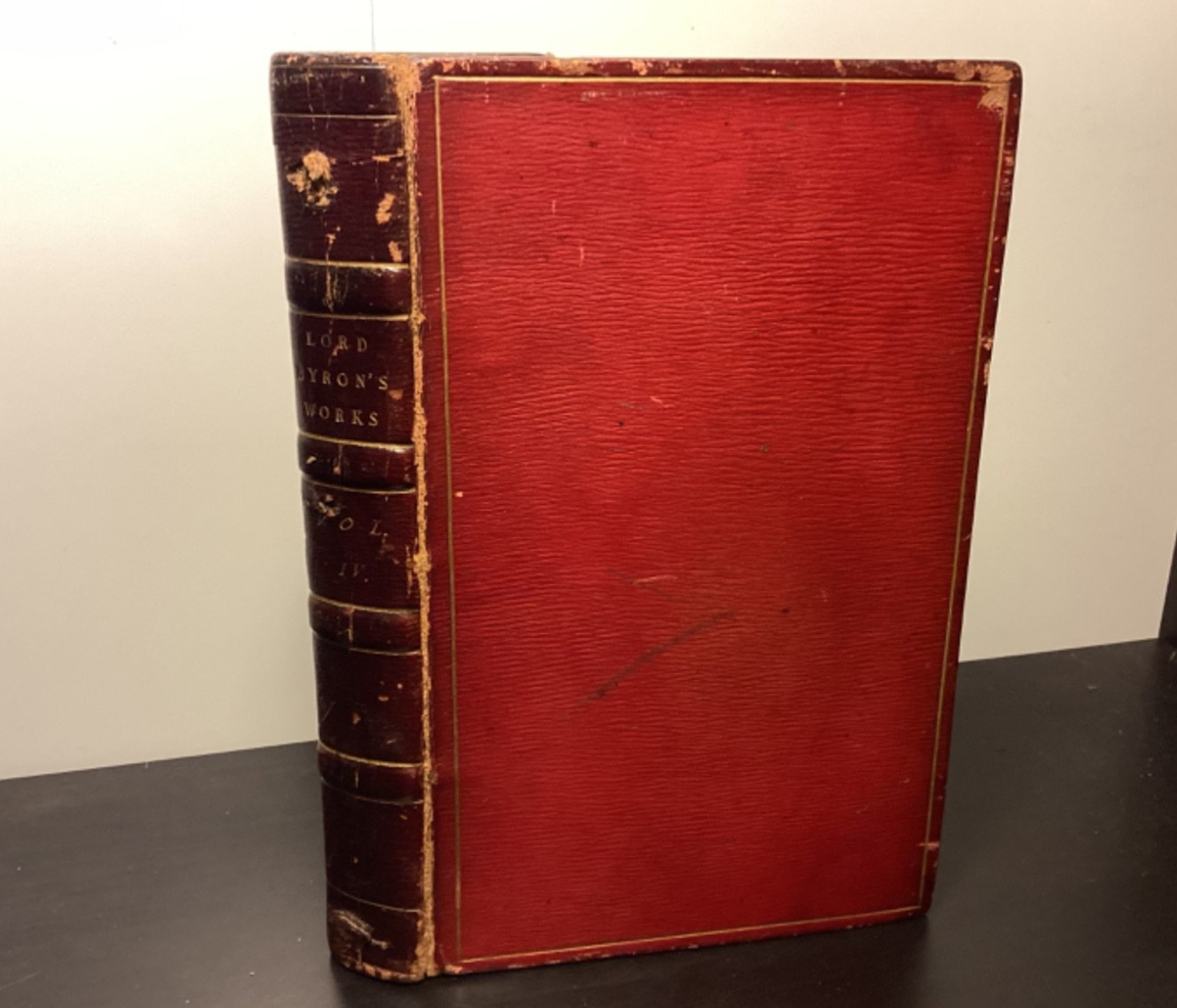 1814-1819 Sammelband Of The Works Of Lord Byron – See Below For Titles
