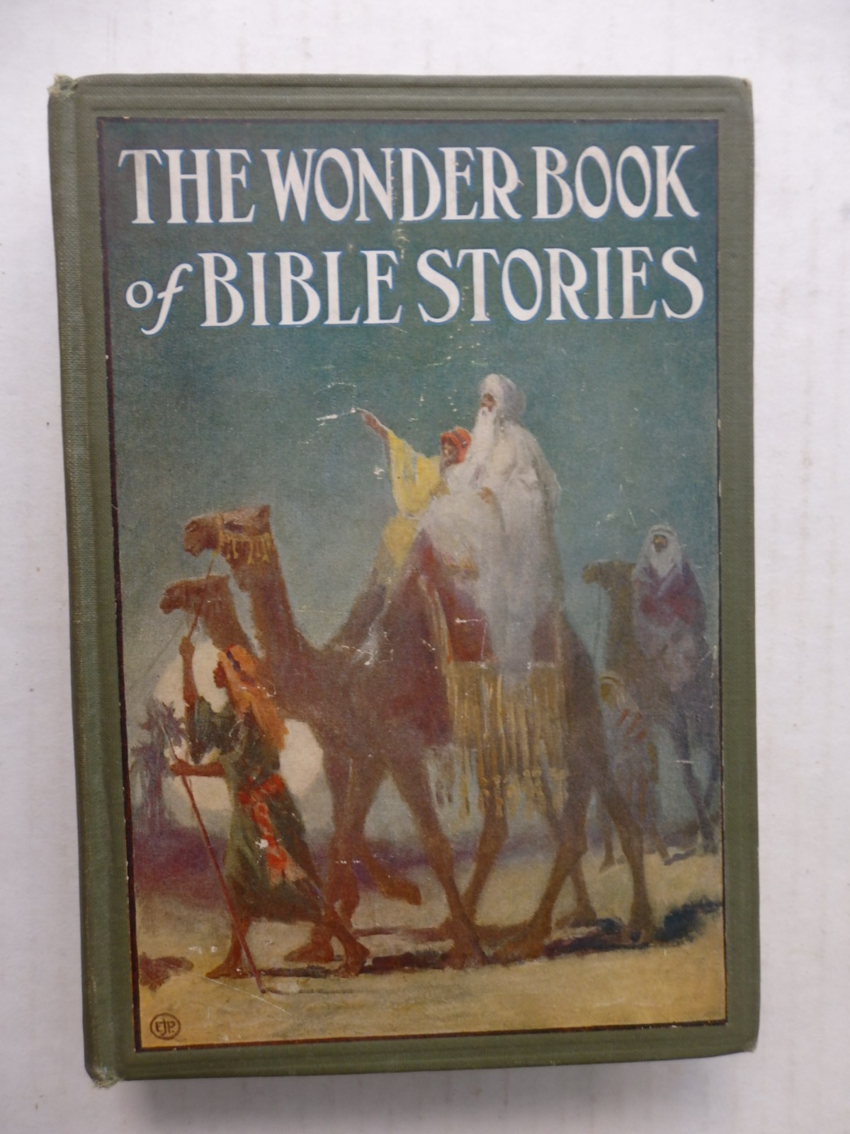 The Wonder Book of Bible Stories edited by Logan Marshall 1921 Antique HC