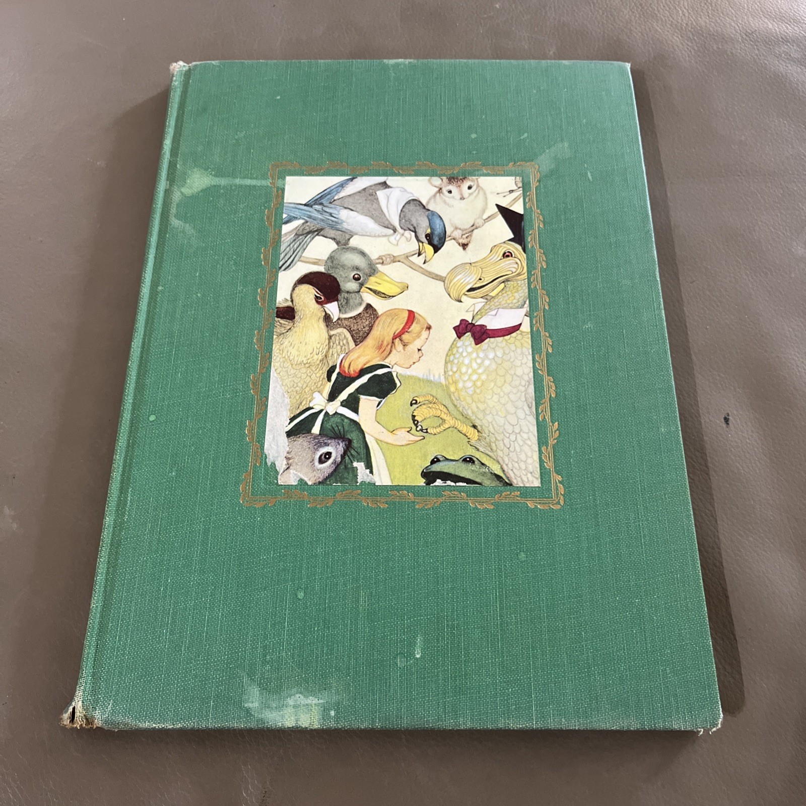 ALICE IN WONDERLAND Color 1ST EDITION Plates RARE Alice’s Adventures CARROLL vtg