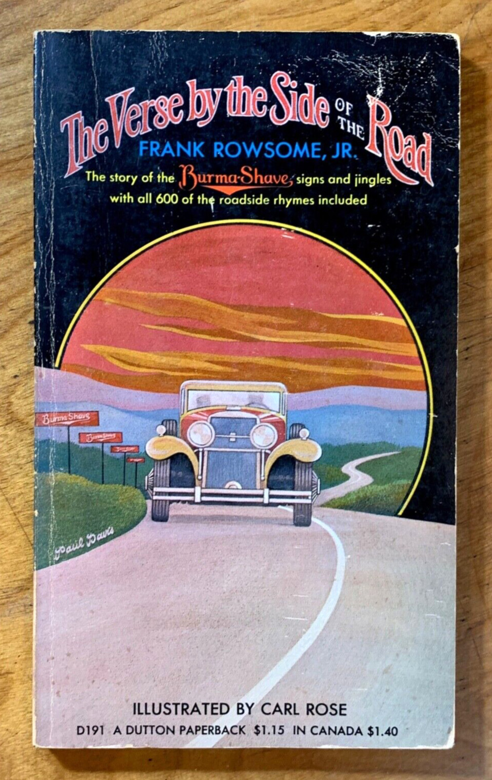 The Verse By The Side Of The Road by Frank Rowsome Jr. – vintage 1966 ad jingles