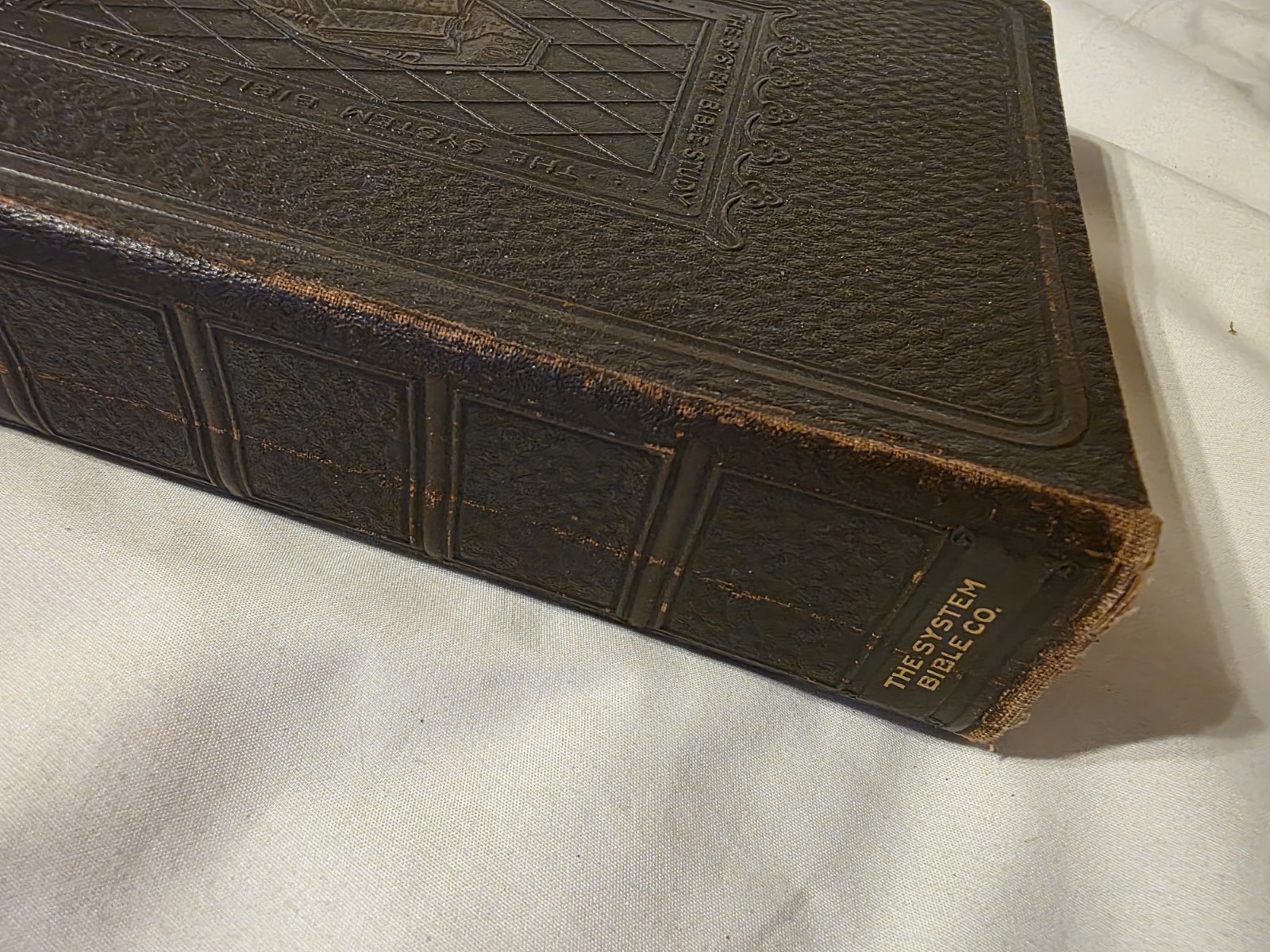 The System Study Bible 1927 Revised and Enlarged Edition Leather