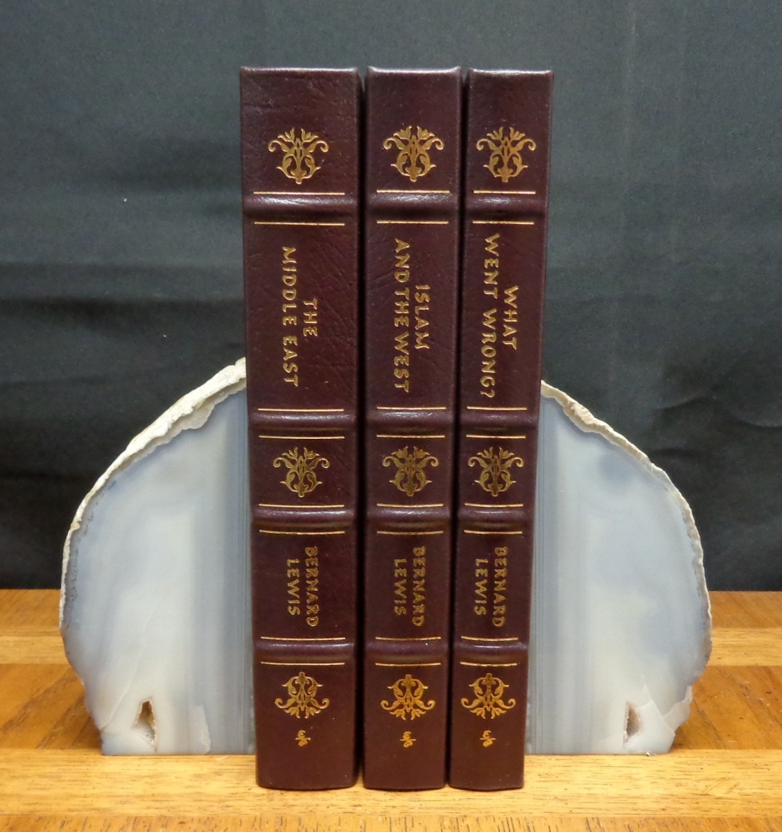 MIDDLE EAST/ISLAM AND THE WEST/WHAT WENT WRONG Lewis Bernard 3 VOL EASTON PRESS