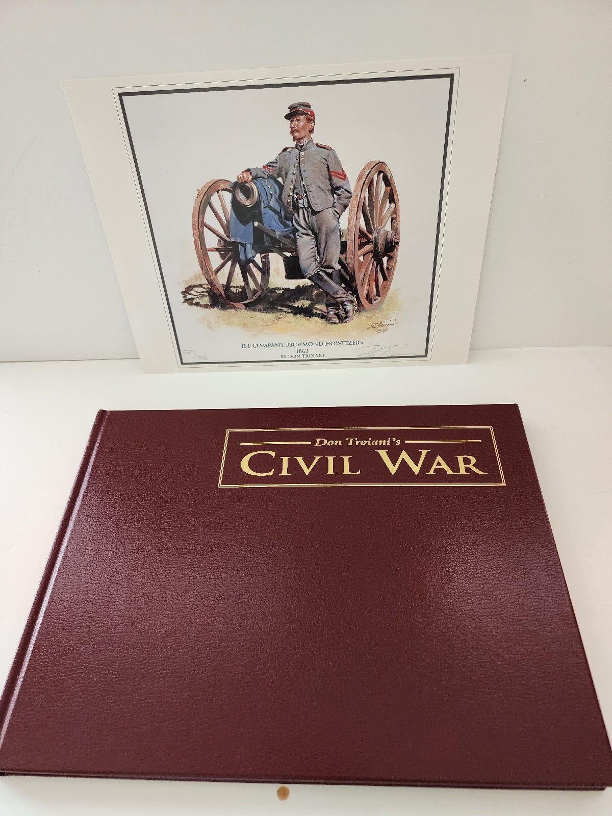 Don Toiani’s Civil War SINGNED & NUMBERED LIMITED EDITION (1995 Stackpole Books)