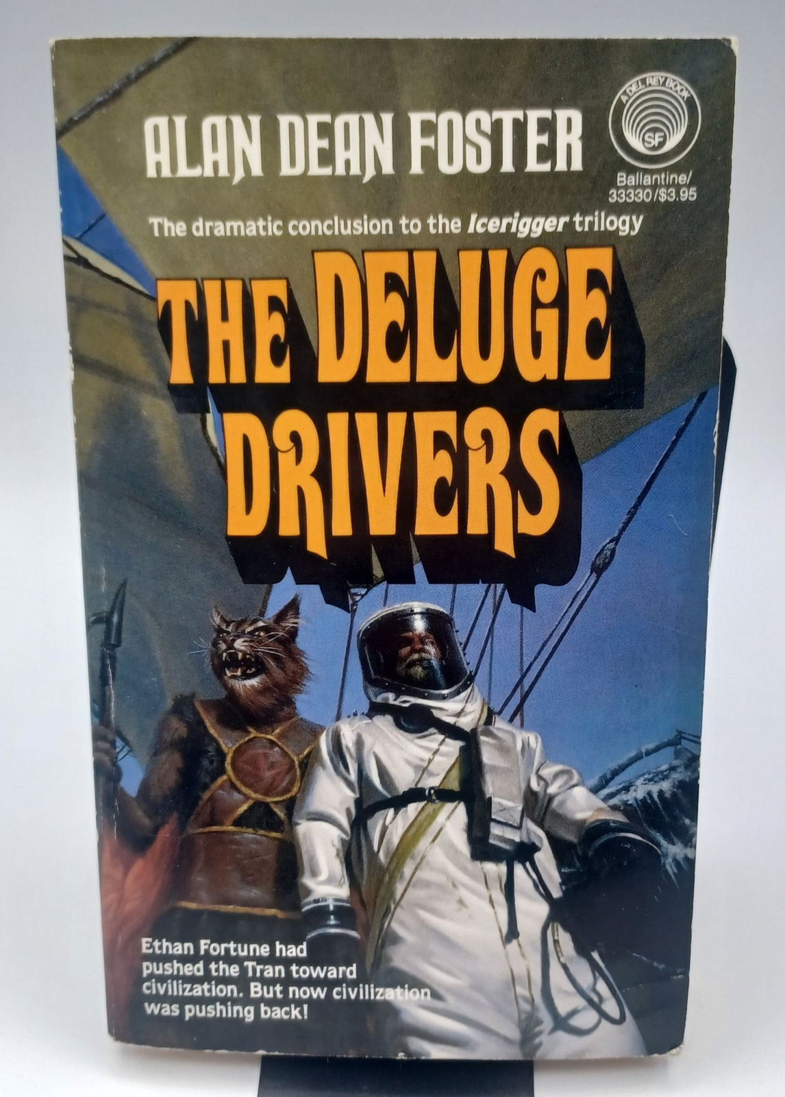 Alan Dean Foster / DELUGE DRIVERS Volume 3 of THE ICE RIGGER trilogy 1st ed 1987