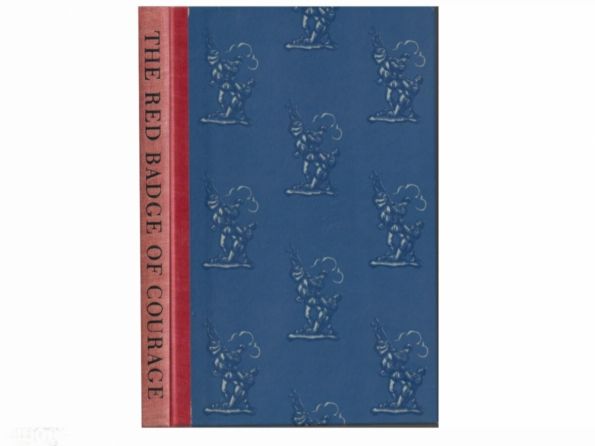 Red Badge of Courage with Case Cover Limited Edition Club 1944 Hardcover Book