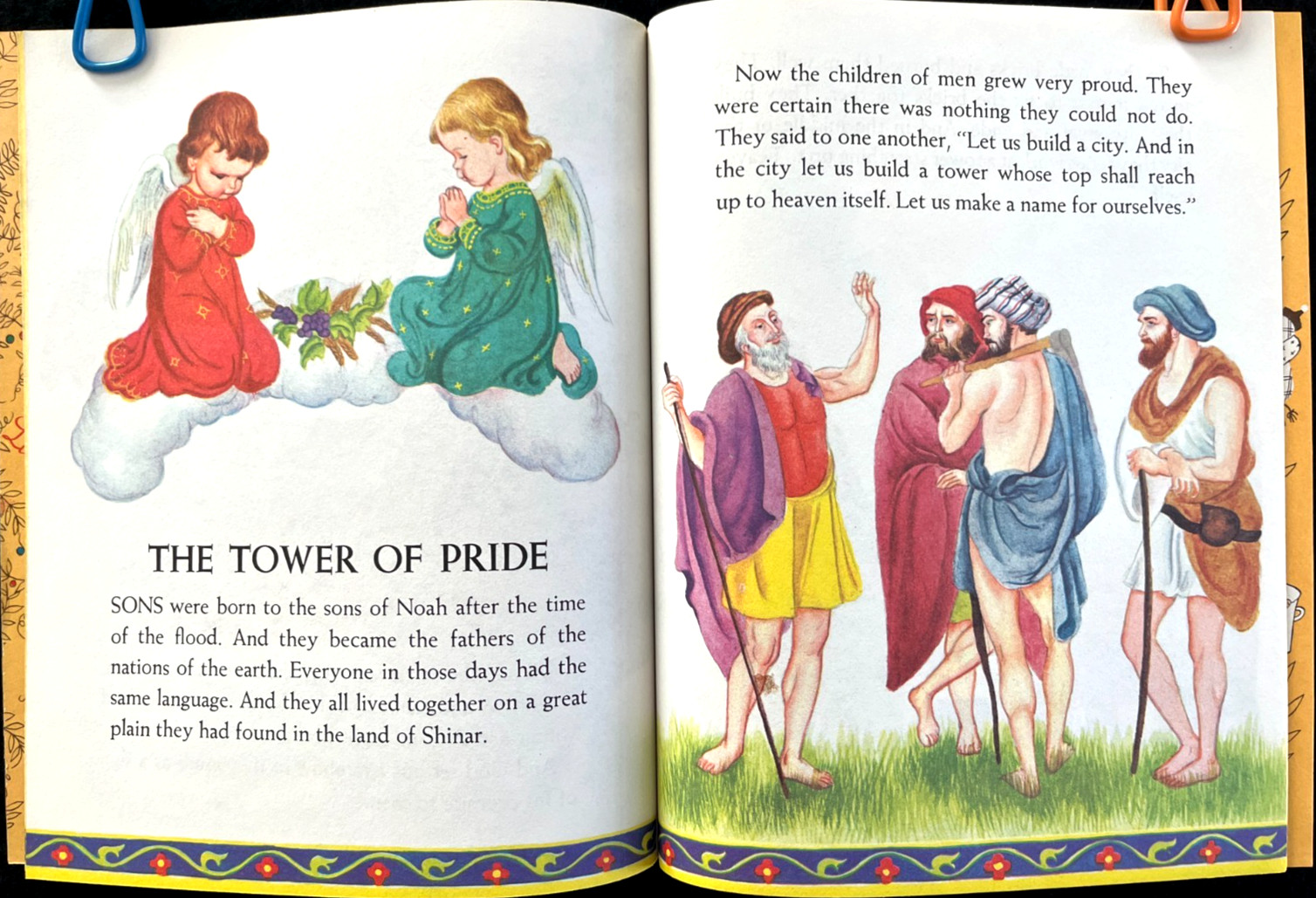 FIRST BIBLE STORIES ~ 1st „A“ ed. Little Golden Book #198 ~ Eloise Wilkin VG