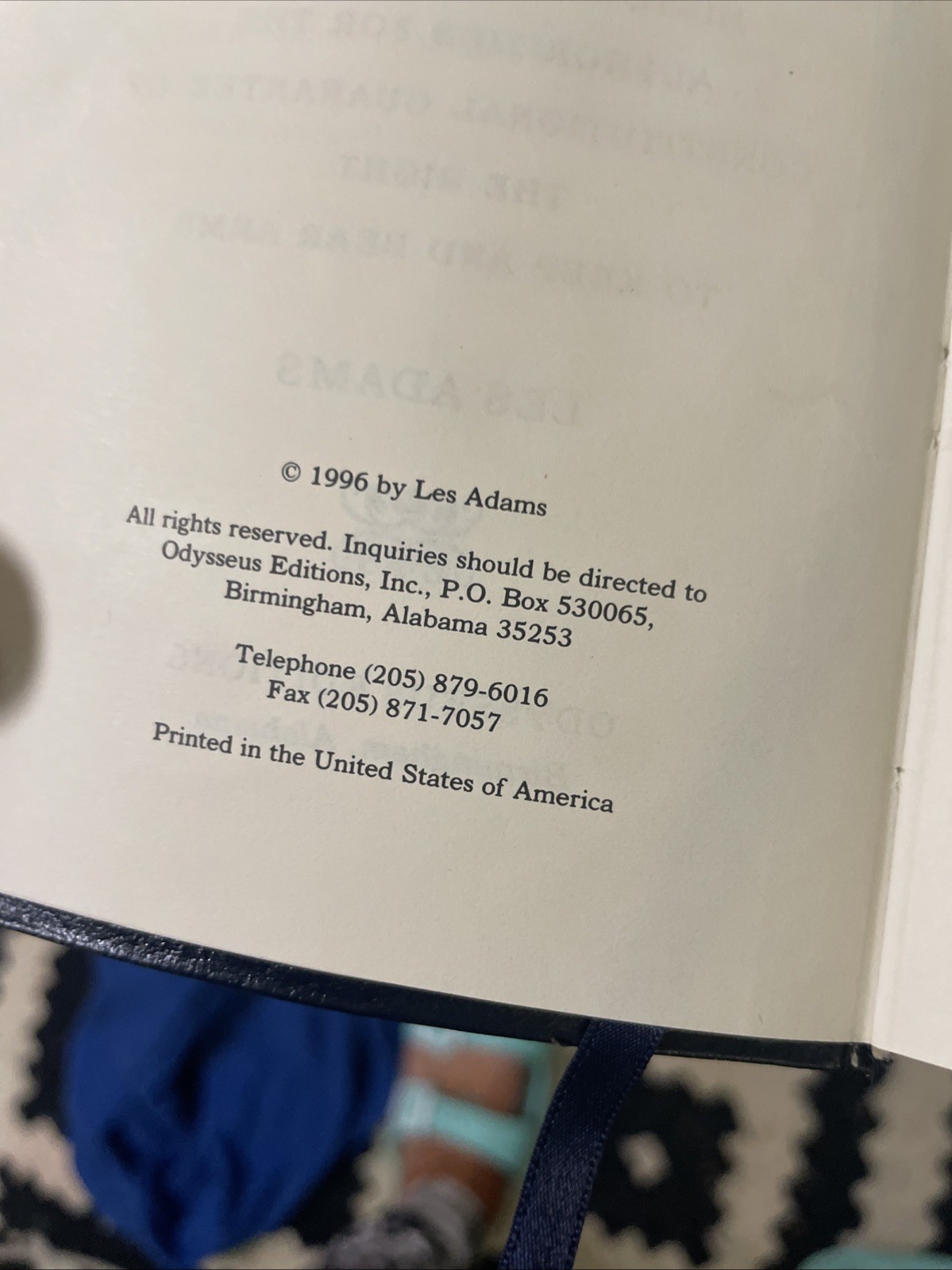 Les Adams THE SECOND AMENDMENT PRIMER A Citizen’s Guidebook to the History