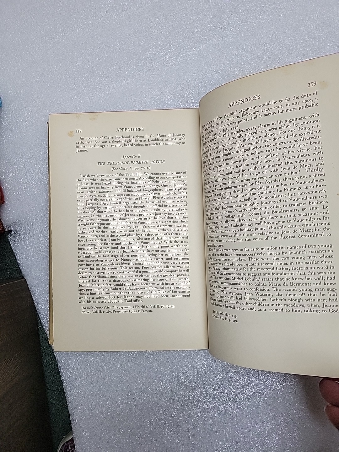 Saint Joan Of Arc Vita Sackville-West Literary Guild 1936 HC DJ Fair