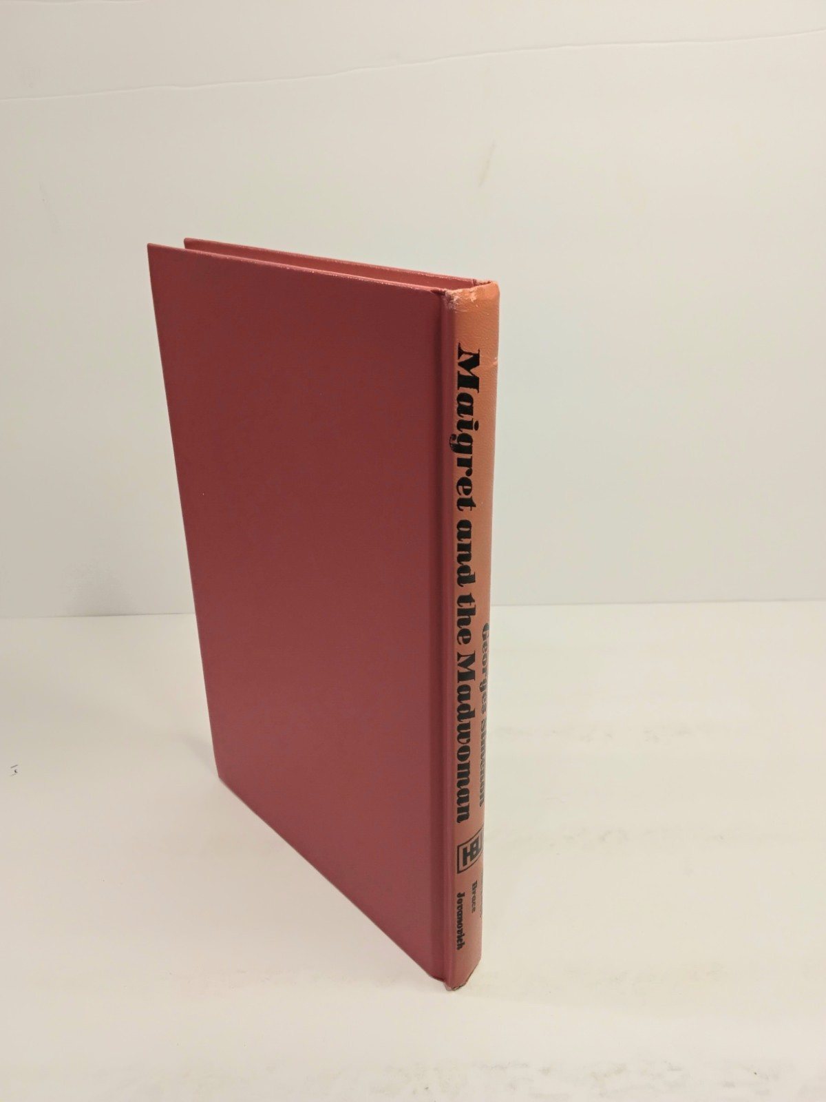Maigret And The Madwoman by Georges Simenon – 1972 Harcourt Brace J.- HC- NICE