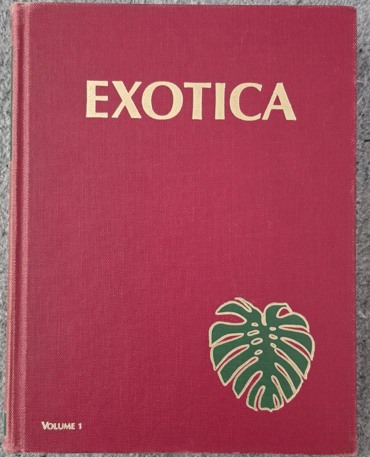 Exotica Series 4 International Vols. 1-2 Pictorial Encyclopedia of Exotic Plants