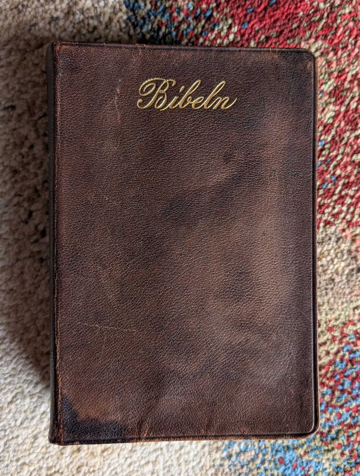 Swedish Bible 1903 Leather Bibeln Eller Den Helliga Skrift