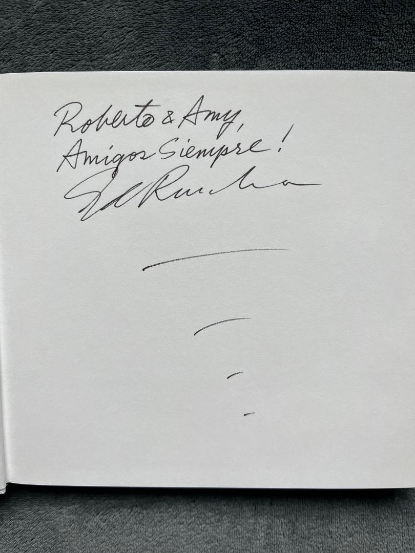 Ed Edward Ruscha – Signed and Inscribed – DOUBLE AMERICANISMS 1st Edition (2018)