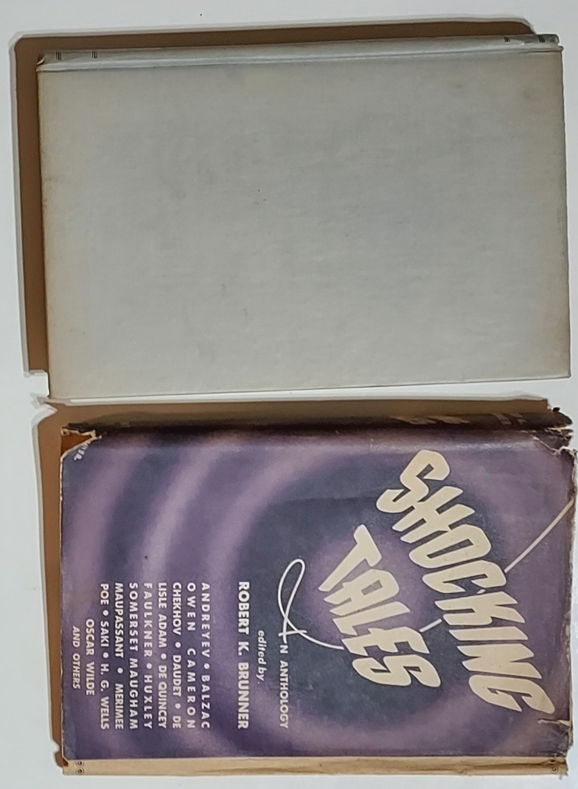 SHOCKING TALES – Brunner, 1st 1946 – SHORT STORIES HORROR REVENGE MYSTERY EVIL