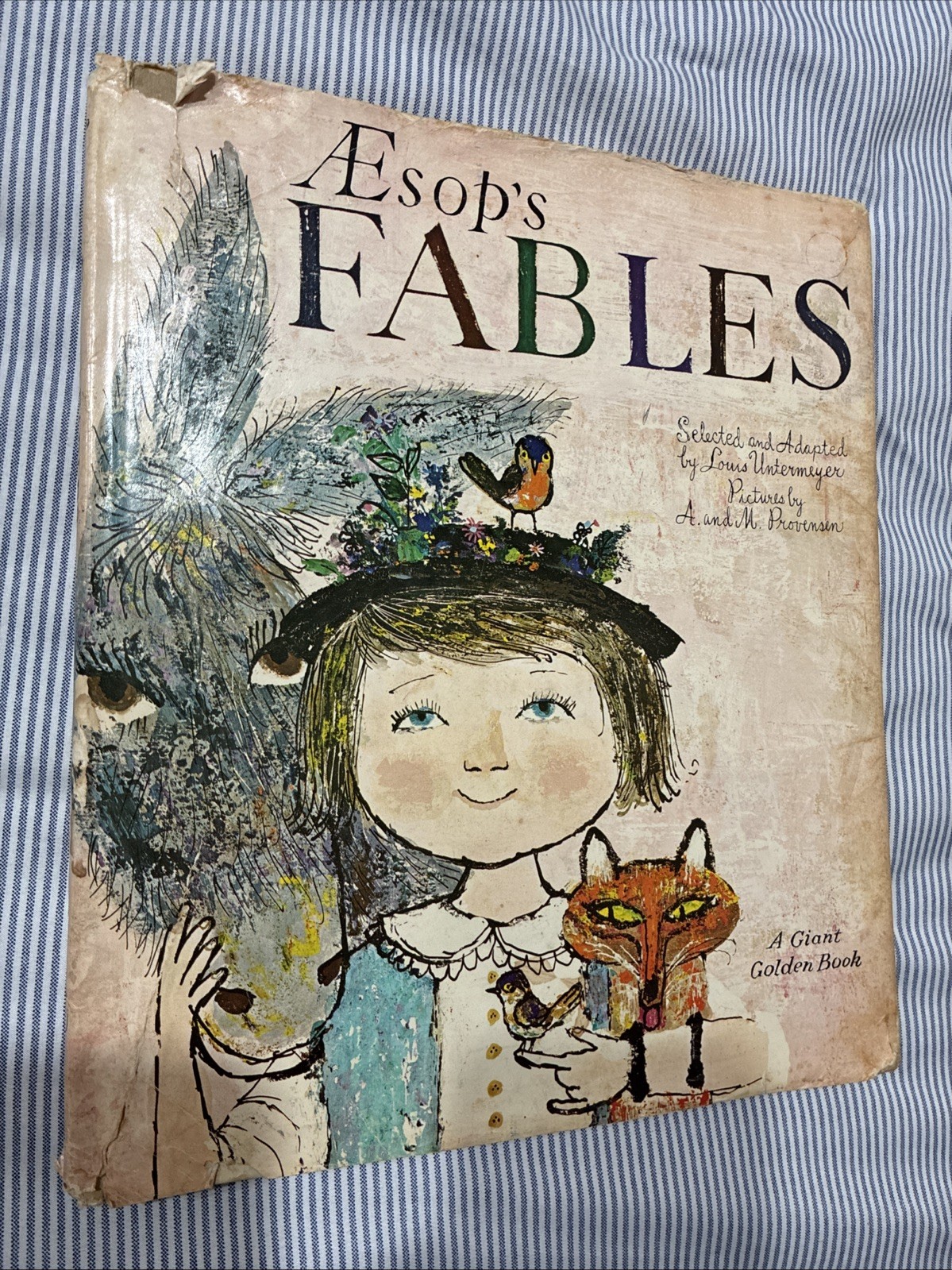 Aesop’s Fables by Louis Untermeyer, Golden Press 3rd Printing 1967
