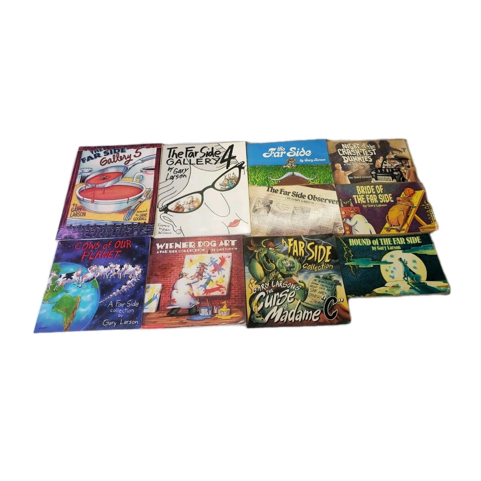 Vintage Lot of 10 The Far Side Collection by Gary Larson Paperback Books Gallery