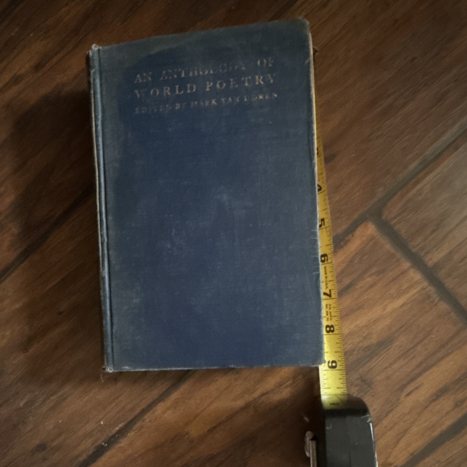 Mark Van Doren World Poetry Anthology Hardcover Albert & Charles Boni 1928