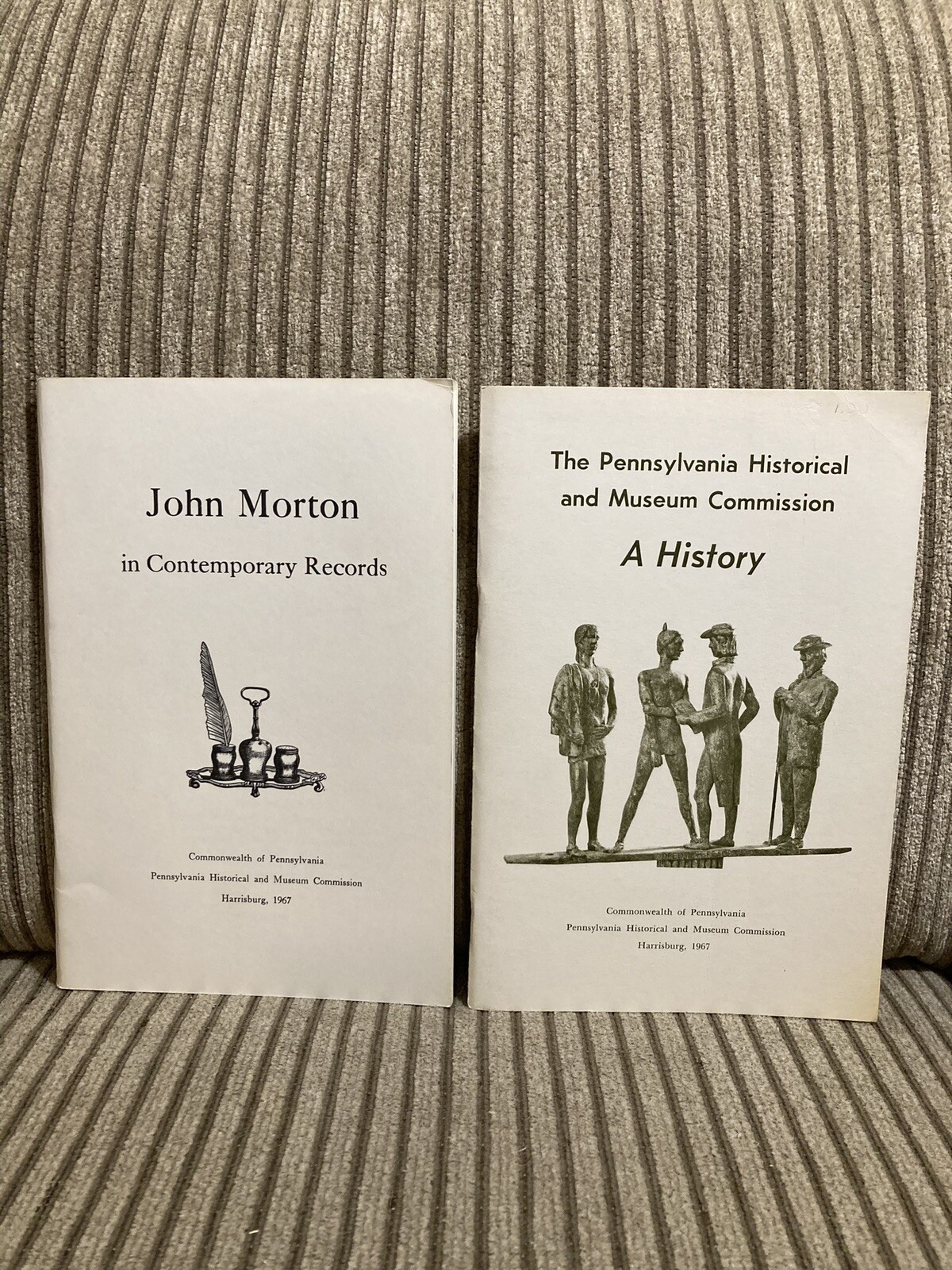 1967 Pennsylvania Historical Museum Commission History Book Harrisburg Lot Morto