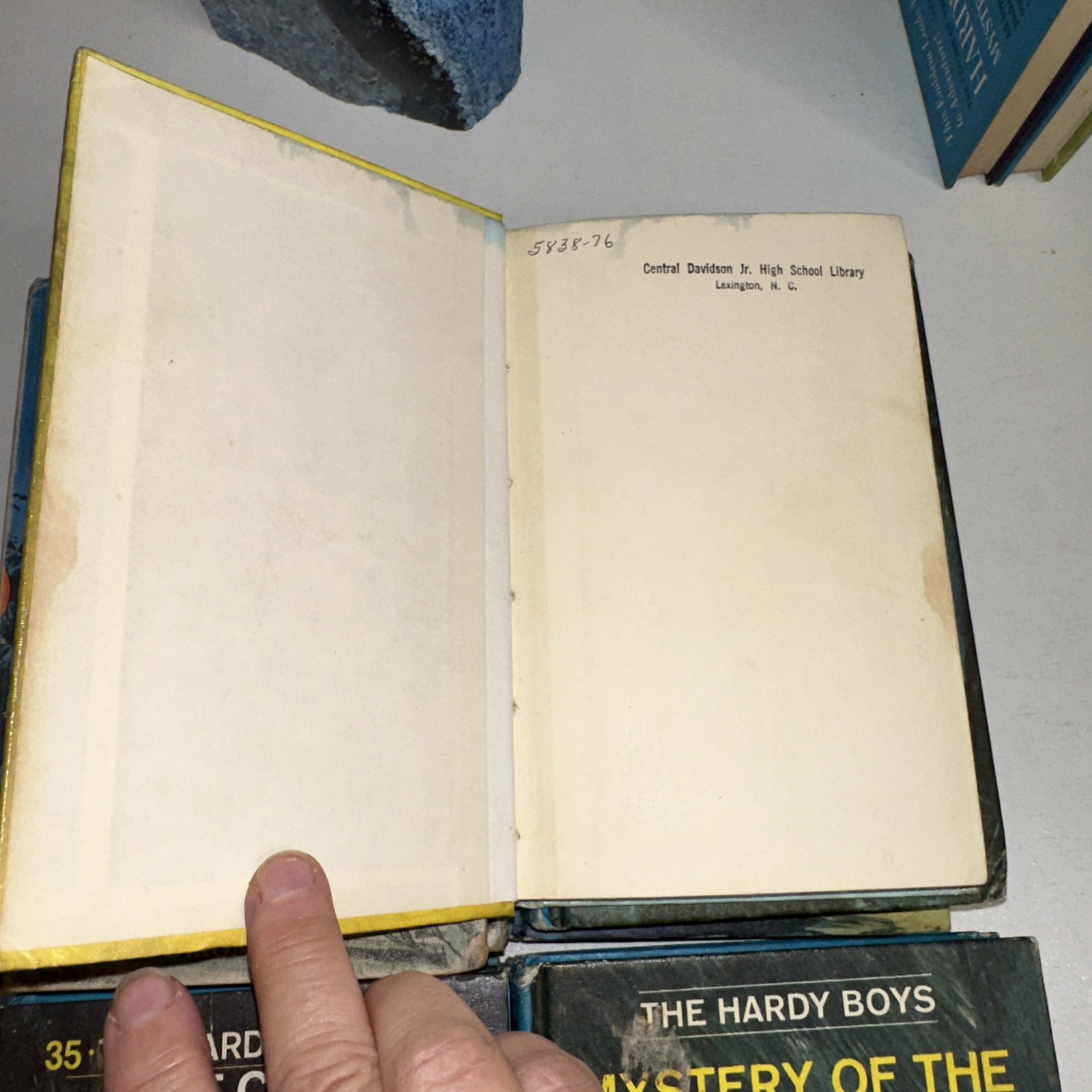 Lot of 14 Vintage Hardy Boys Books with Dust Jackets 1950’s-1970’s