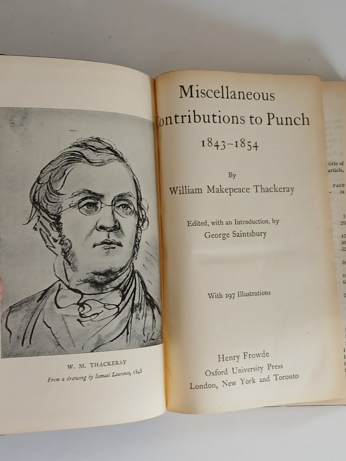 14 GREEN LEATHERBOUND THACKERAY Published by Henry Frowde, Early 1900s.