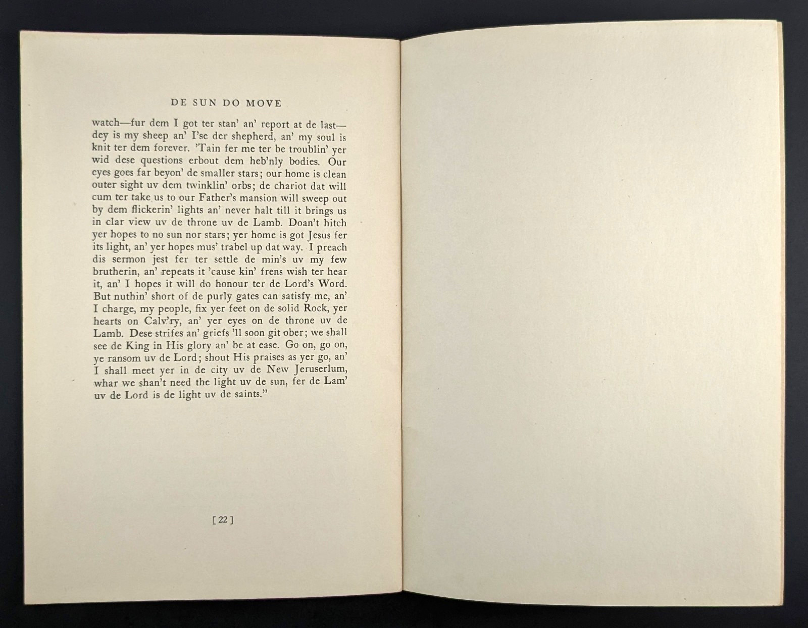 De Sun Do Move Sermon By John J Jasper The Dietz Press Richmond Virginia 1930s