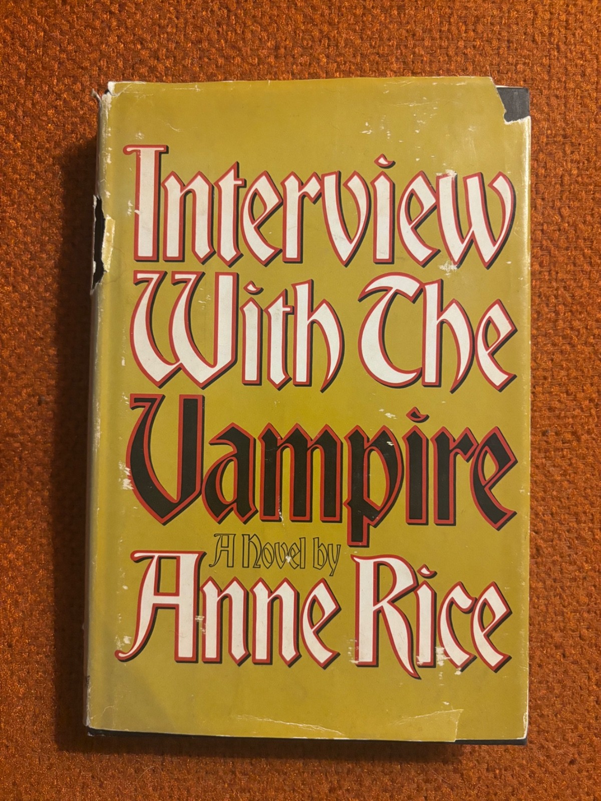 Interview with the Vampire by Anne Rice – 1976 First Edition BCE Hardcover