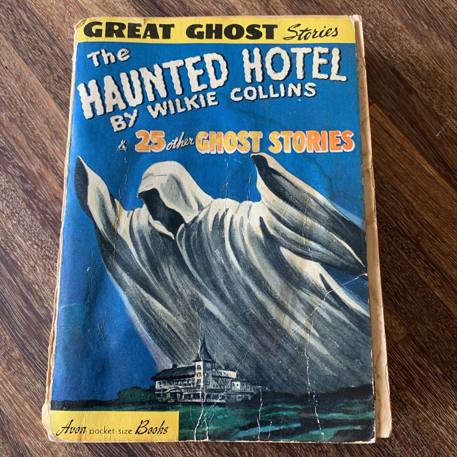 Horror Vintage Pb, Great Ghost Stories by Collins, Avon NN 6, GLOBE, 1941, VG+