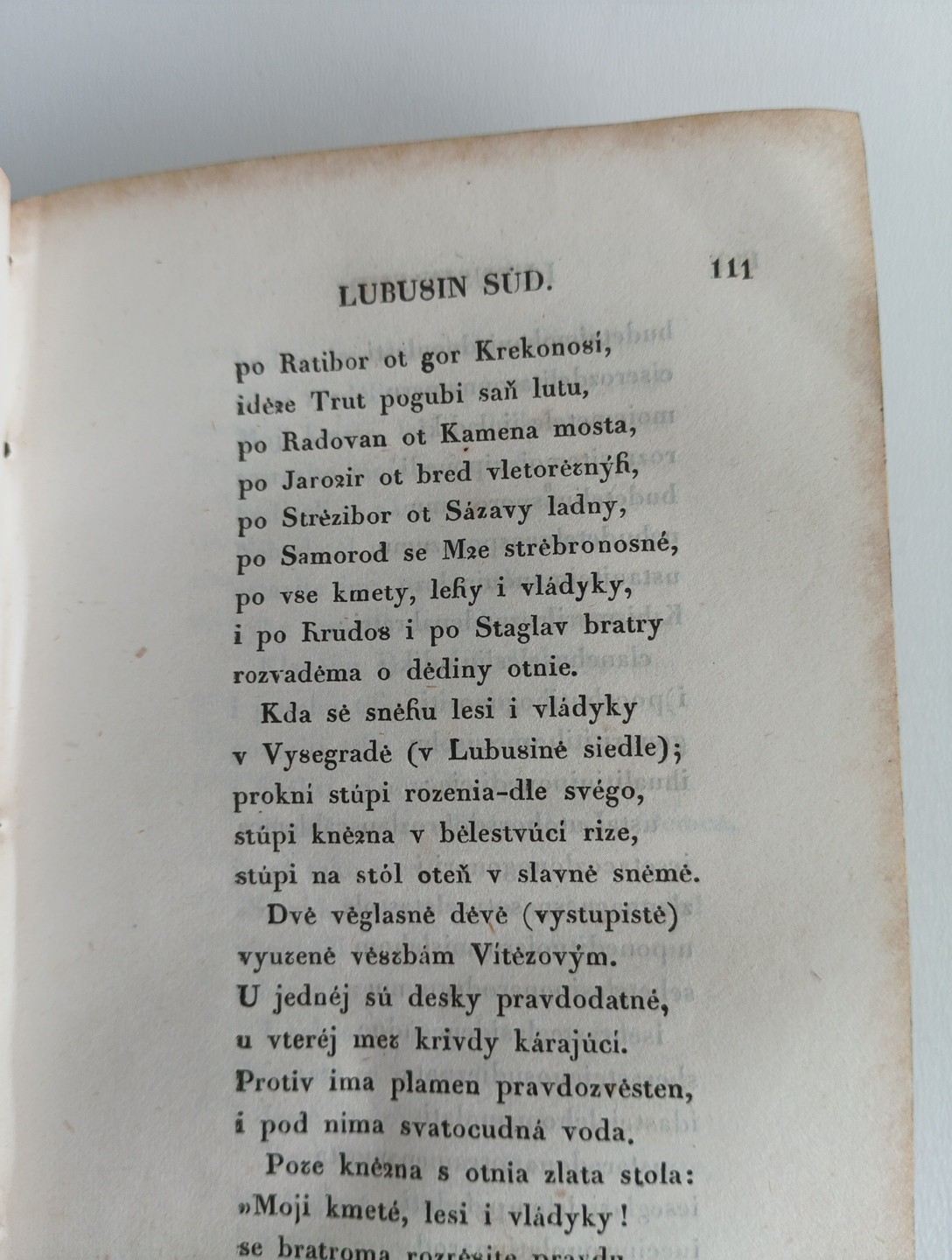 1852 ?? ?????????? Polyglotta Kralodvorského rukopisu *219*