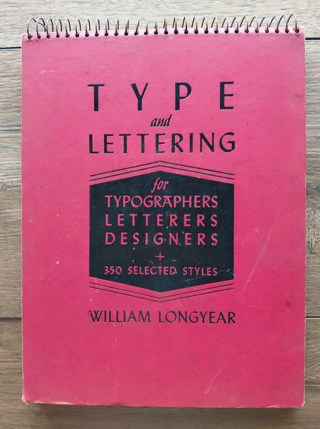 Type and Lettering Typographers Letterers Designers William Longyear 1950 MISC8