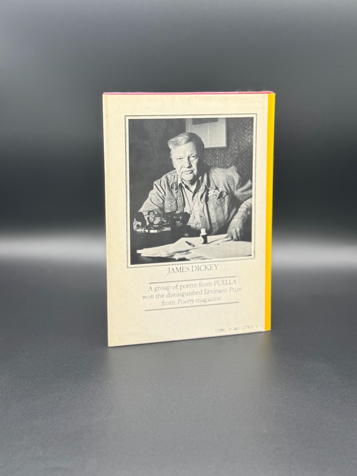 DICKEY, James. Puella. Garden City: Doubleday, 1982. SIGNED, 1st/1st.