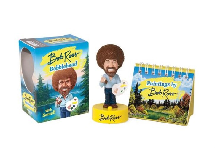 Bob Ross Bobblehead : With Sound!, Toy by Bob Ross Inc. (COR), Brand New, Fre…