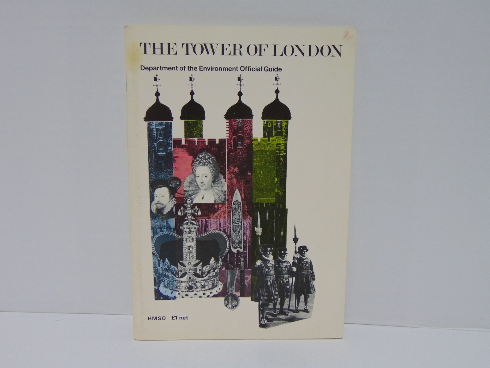 Tower Of London Department Of Environment Official Guide With Map 1983