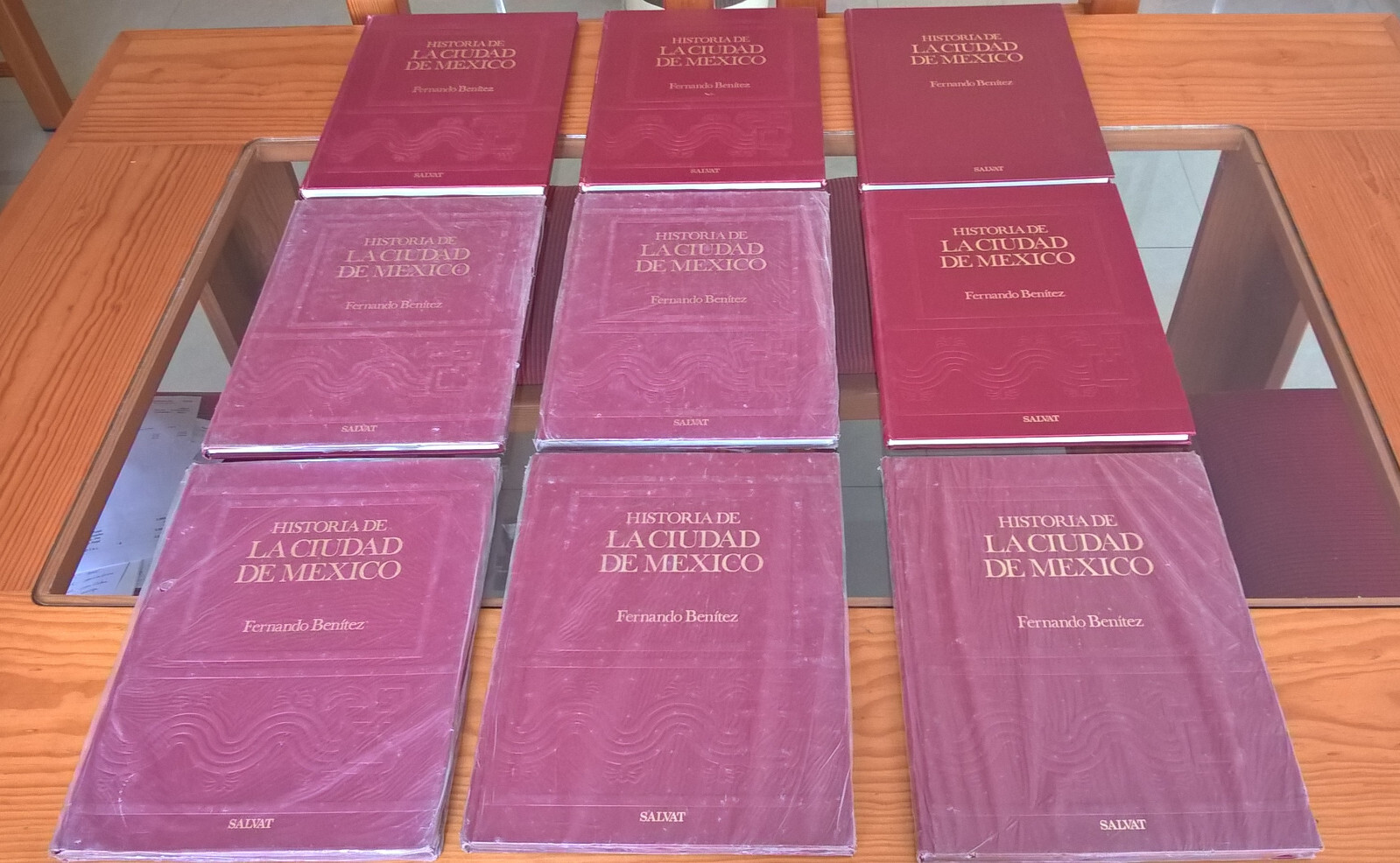 Historia De La Ciudad De Mexico Spanish Encyclopedia 9 Book Set 1984 1st Edition