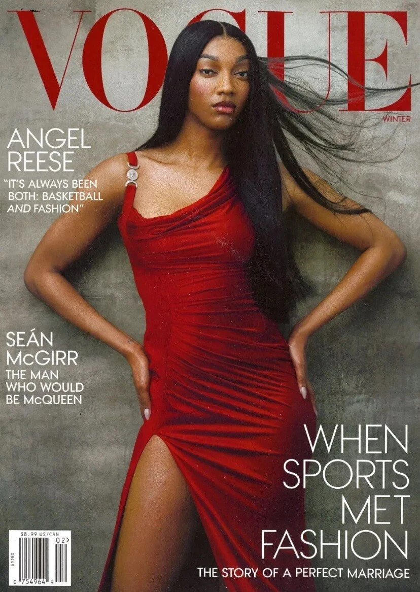 VOGUE USA | WINTER 2025 | ANGEL REESE | WHEN SPORTS MET FASHION