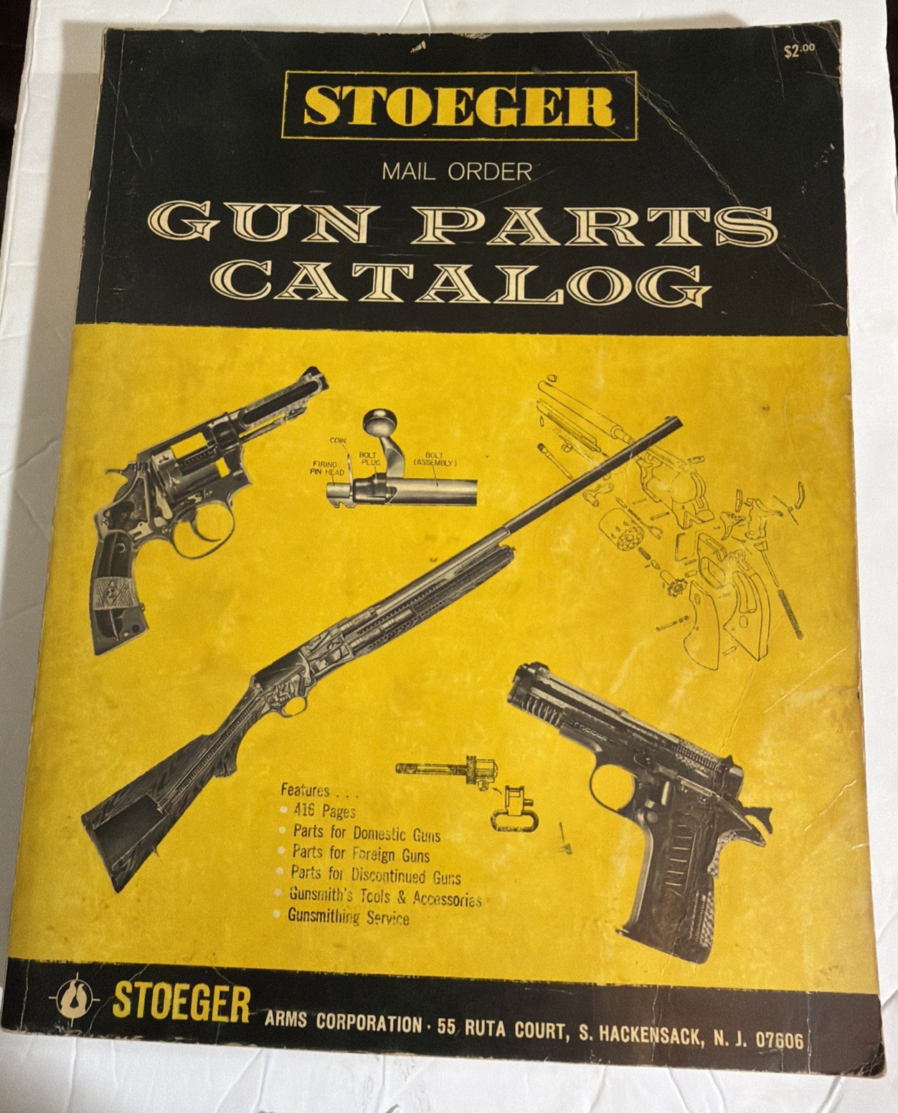 Gun Parts Catalog 1950-70s? Stoeger Colt , Browning, Springfield,Smith & Wesson
