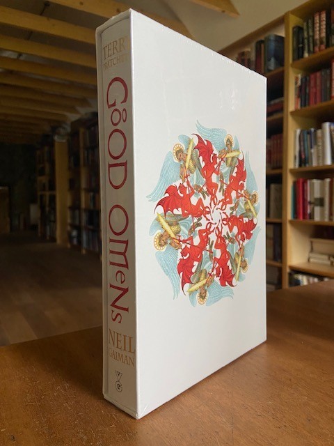 Terry Pratchett – The Illustrated Good Omens: Signed Limited Edition Slipcase